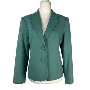 SAG HARBOR‎ PETITE WOMEN'S WOOLMARK BLEND BLAZER/JACKET